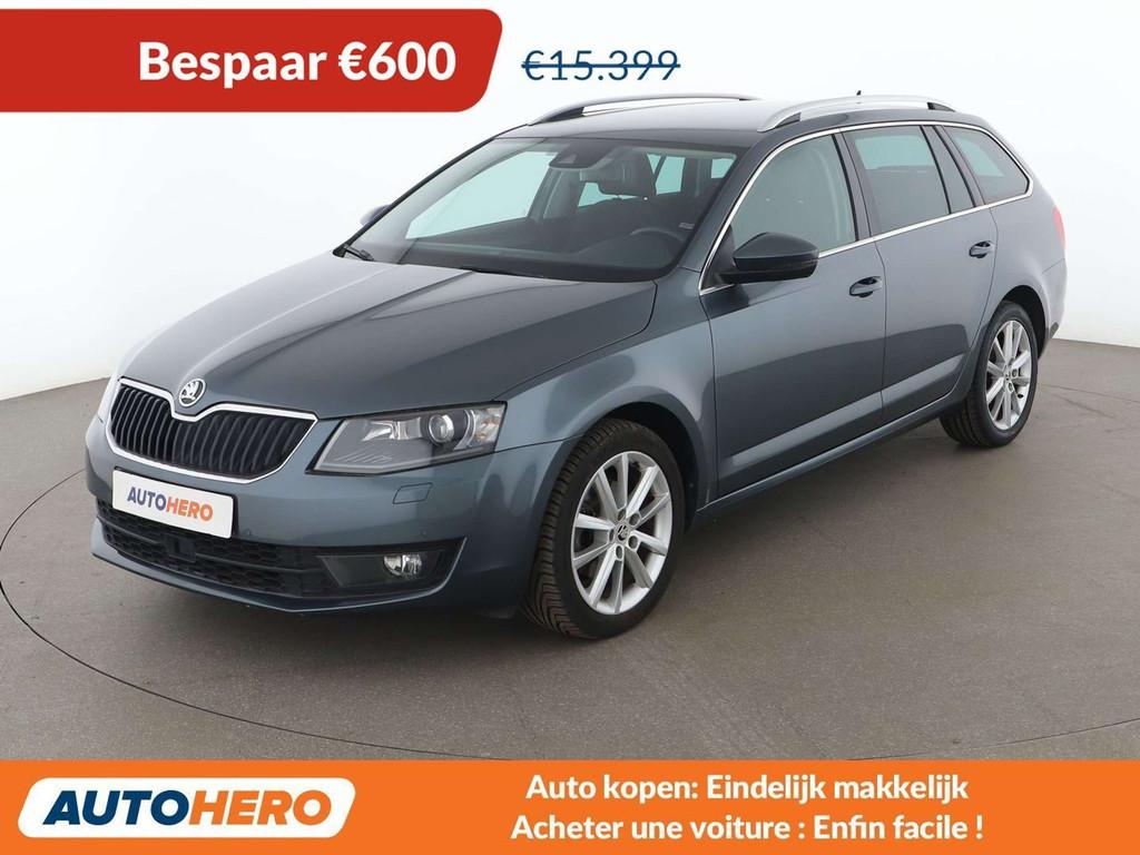 Skoda Octavia 1.4 TSI Style (année de construction 2016), Autos, Skoda, 1395 cm³, Argent ou Gris, Achat, 110 kW
