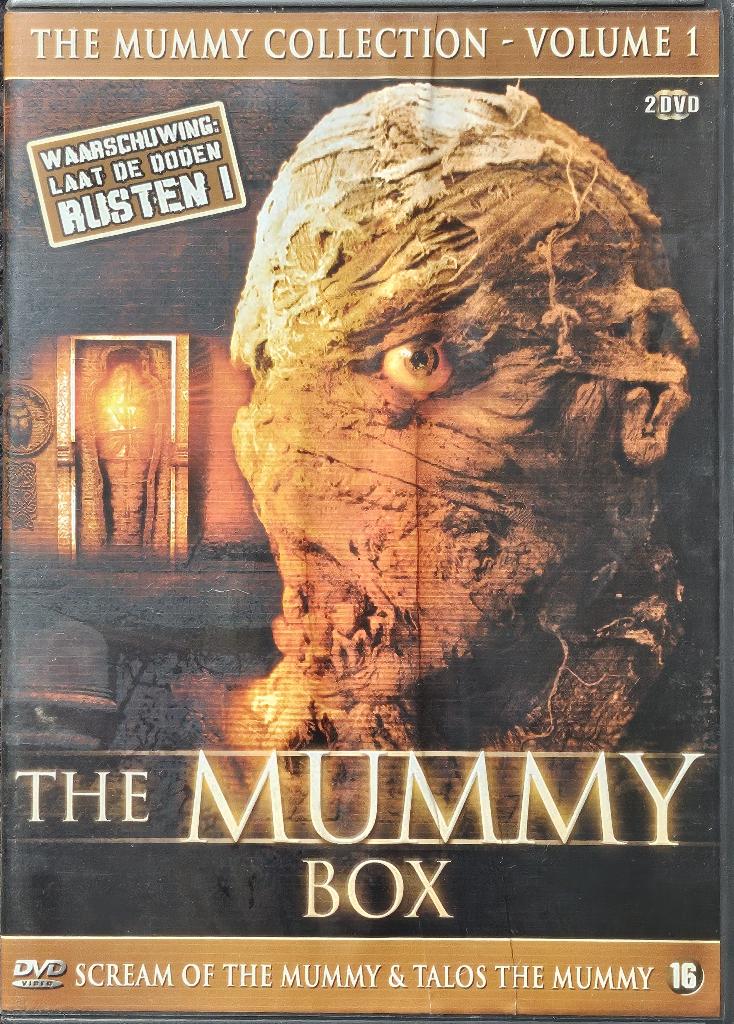 The Mummy Box, Cd's en Dvd's, Dvd's | Horror, Ophalen of Verzenden, Zo goed als nieuw