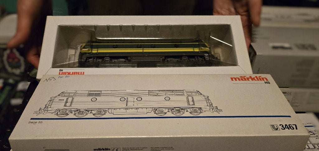 Locomotive Marklin Serie 55 3467, Analogique, Enlèvement ou Envoi, Courant alternatif, Comme neuf