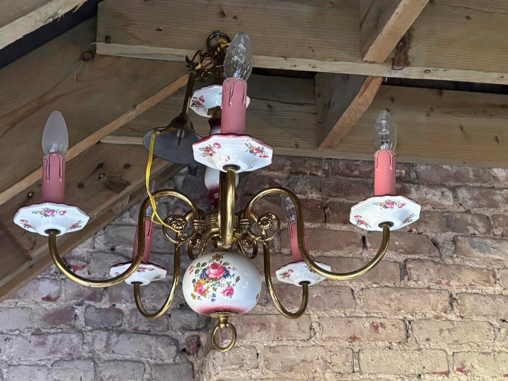 Luster en nachtlampje, Huis en Inrichting, Ophalen, Gebruikt