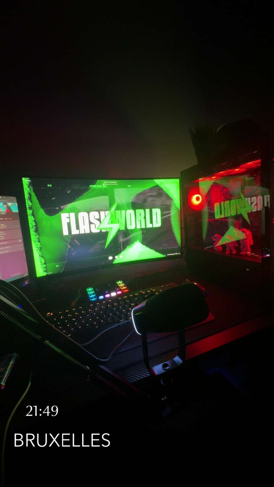 Setup gaming, 32 GB, Comme neuf, Enlèvement, Gaming