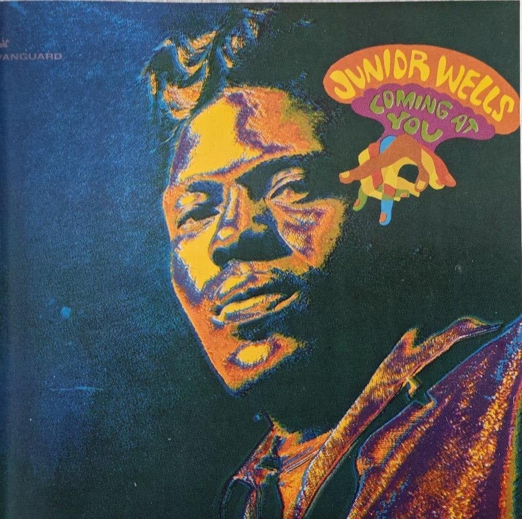 JUNIOR WELLS - Coming at you (CD), Cd's en Dvd's, Cd's | Jazz en Blues, Ophalen of Verzenden, Zo goed als nieuw, Blues, Album