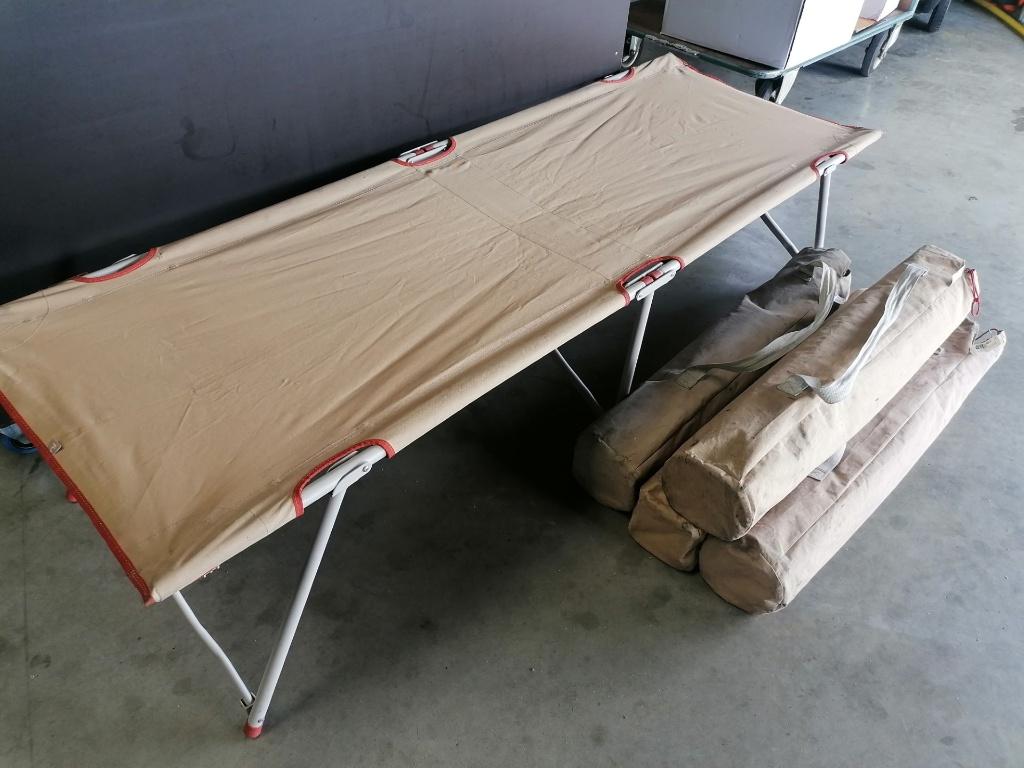 5 campingbedjes, Caravans en Kamperen, Kampeeraccessoires, Ophalen, Zo goed als nieuw