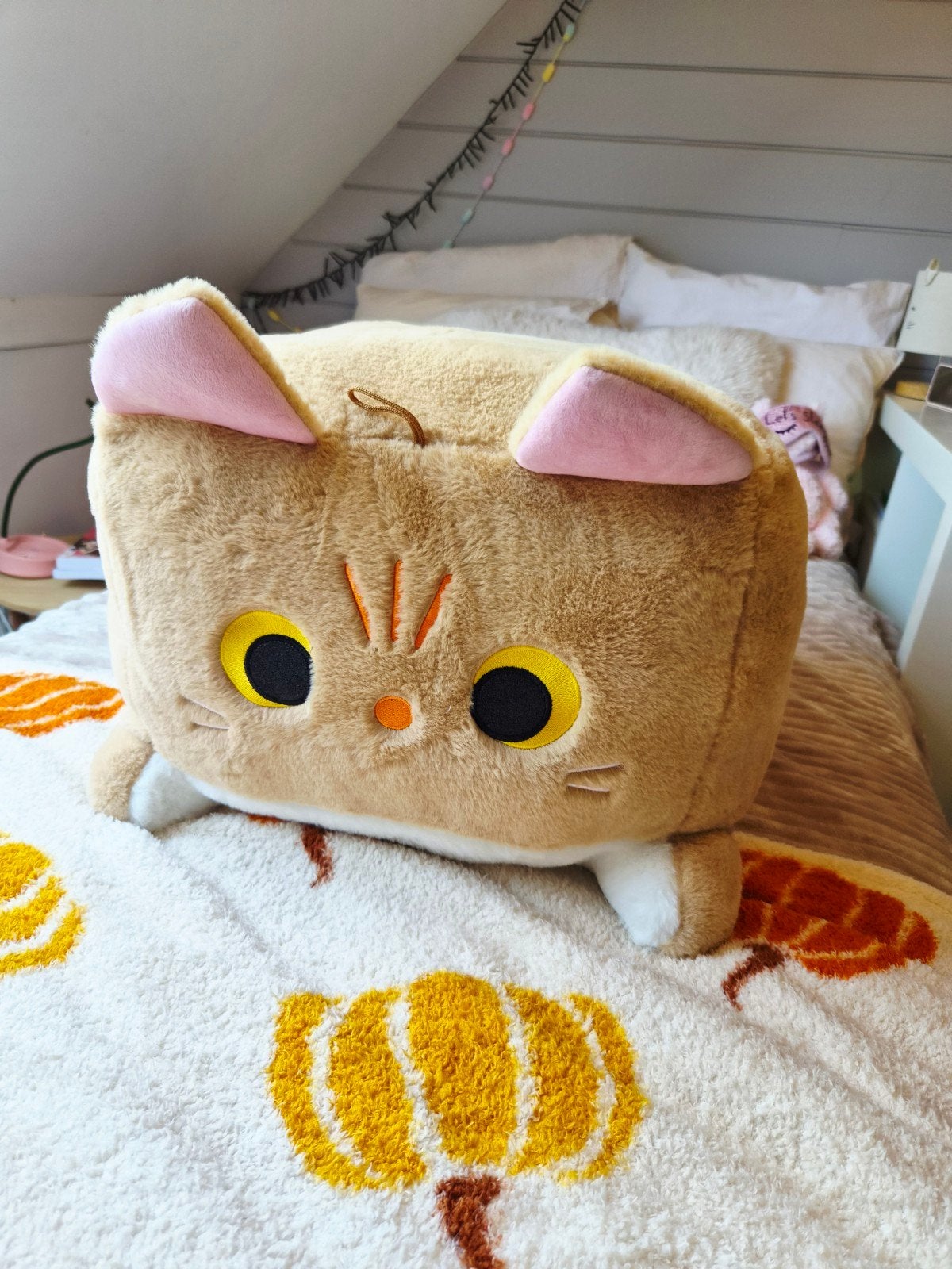 Pouf chat kawaii – siège en peluche, Enlèvement, Chat