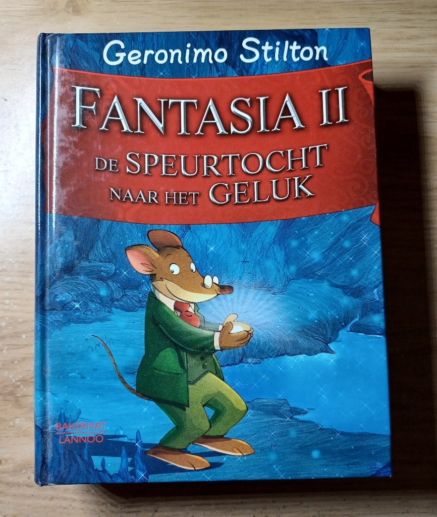 Fantasia boeken lot( II, XI, XII en XIII) - Geronimo Stilton, Ophalen, Zo goed als nieuw, Geronimo Stilton