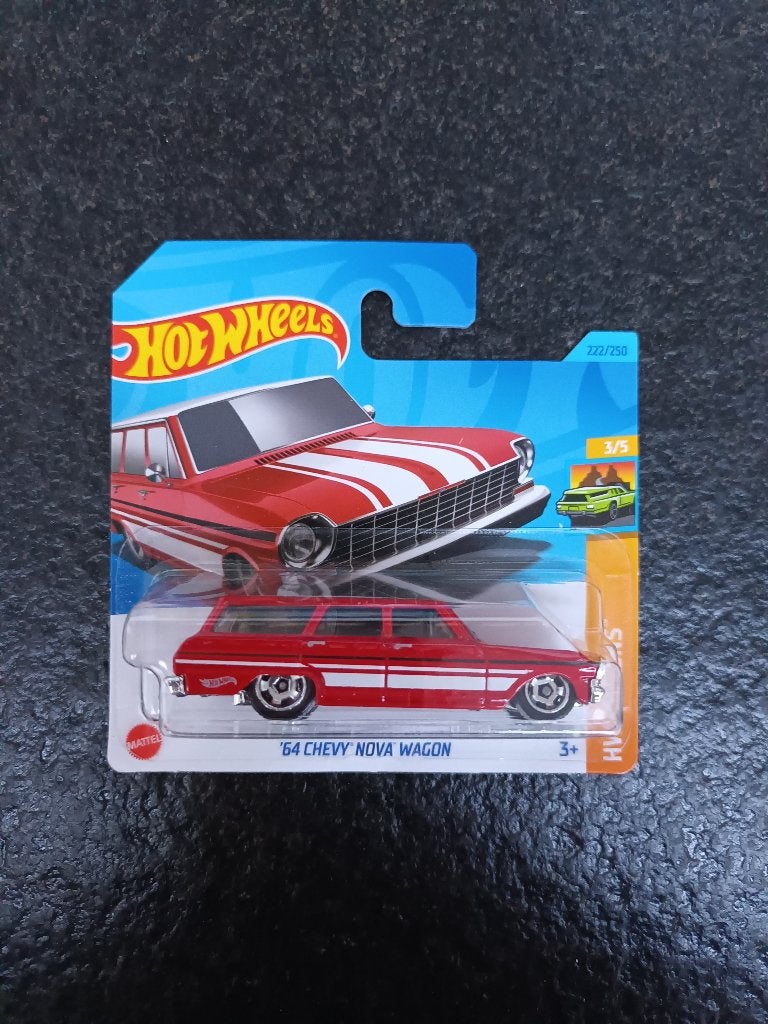 Hot Wheels - Chevy Nova Wagon 1964, Ophalen of Verzenden, Nieuw, Auto