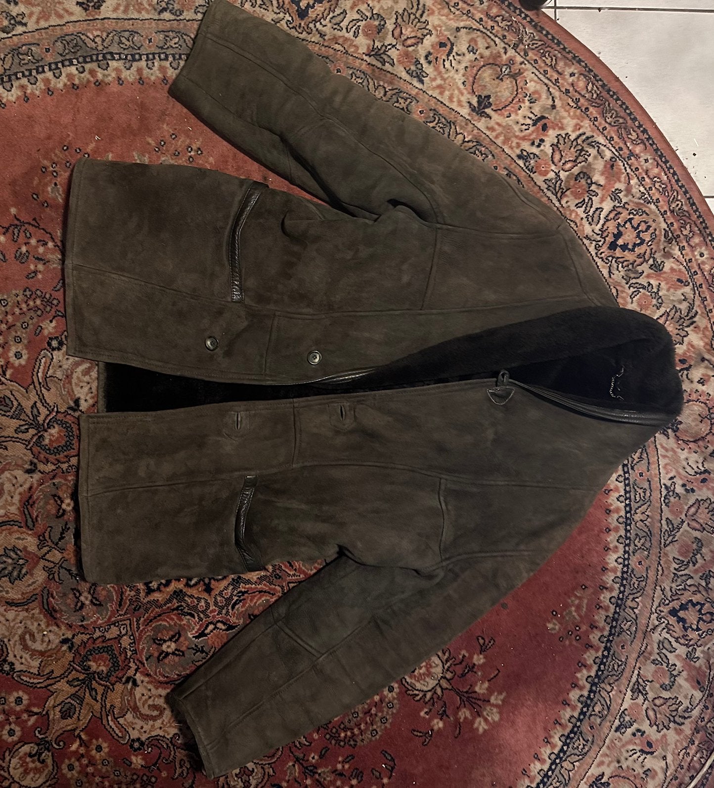 Bontjas Manufero/29thOctober - Eric Vanderaerden, Kleding | Heren, Jassen | Winter, Zo goed als nieuw, Maat 52/54 (L), Meerkleurig