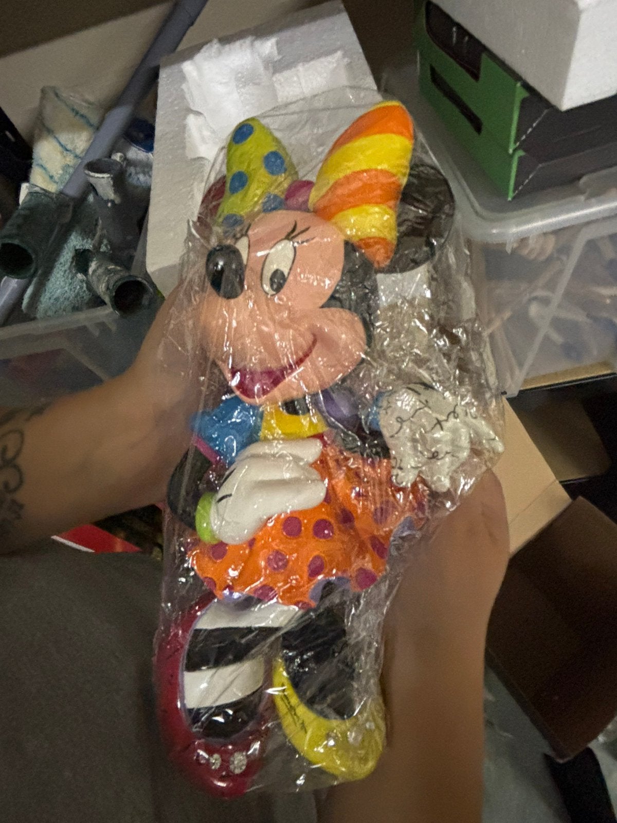 Disney beeld Britto collectie Minnie Mouse 90th Anniversary, Ophalen, Nieuw
