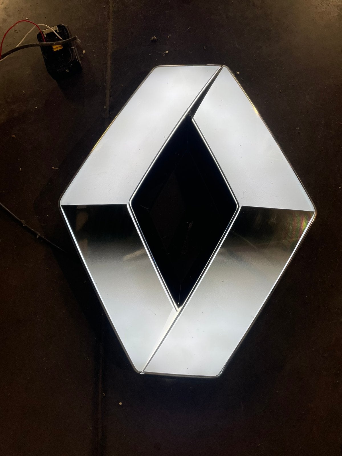 Enseigne lumineuse renault, Ophalen of Verzenden, Gebruikt