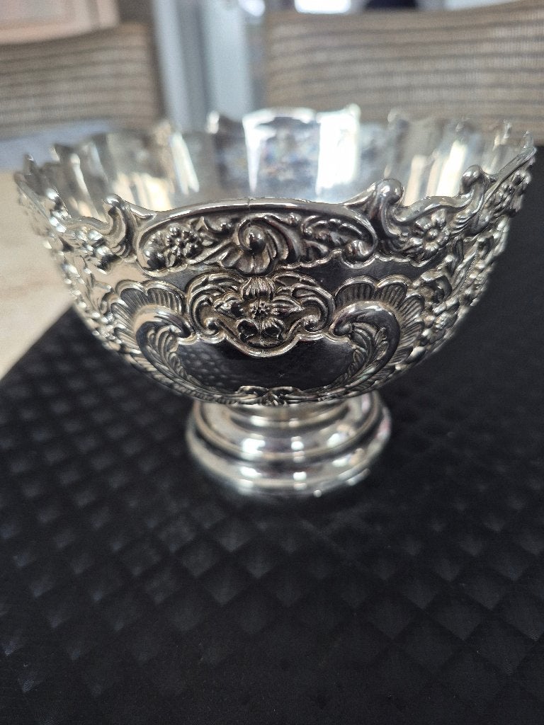 4 x Borok Bonbonniére Silver Plated Italy, Vintage jaren '70, Antiek en Kunst, Ophalen, Zilver