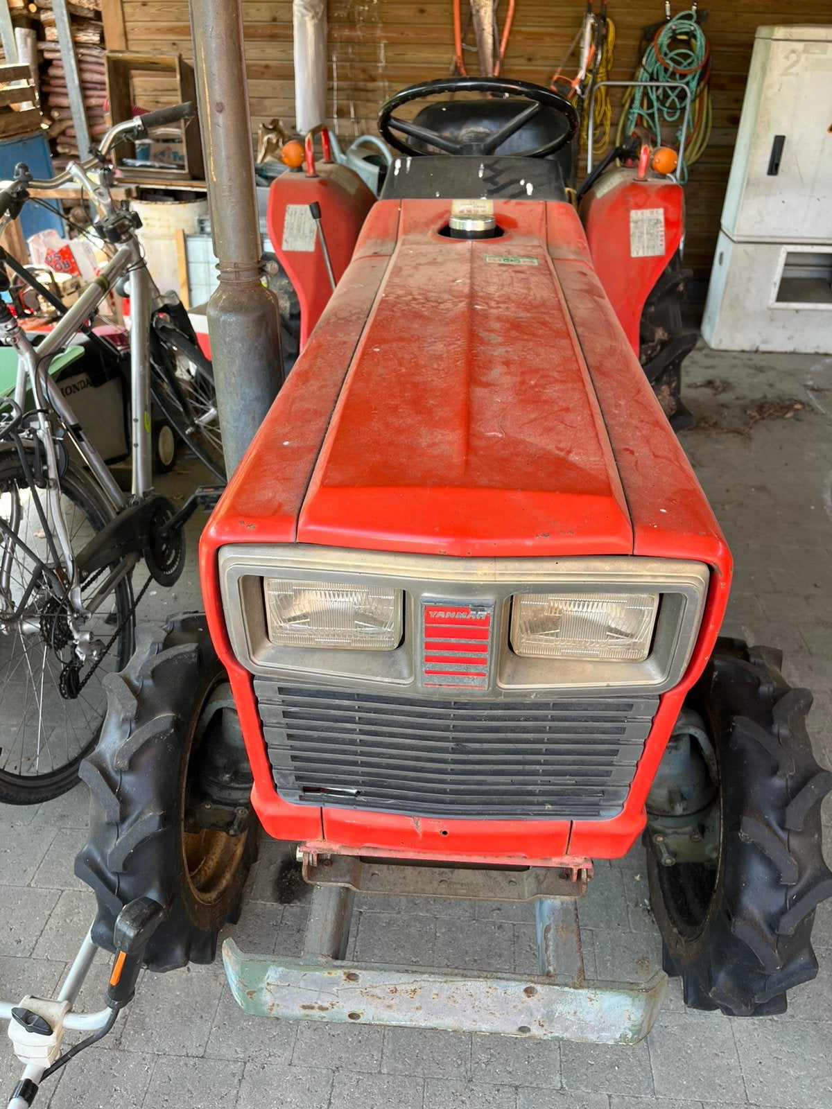 Minitractor Yanmar 17pk, Autres marques, Jusqu'à 80 ch, Enlèvement, Utilisé