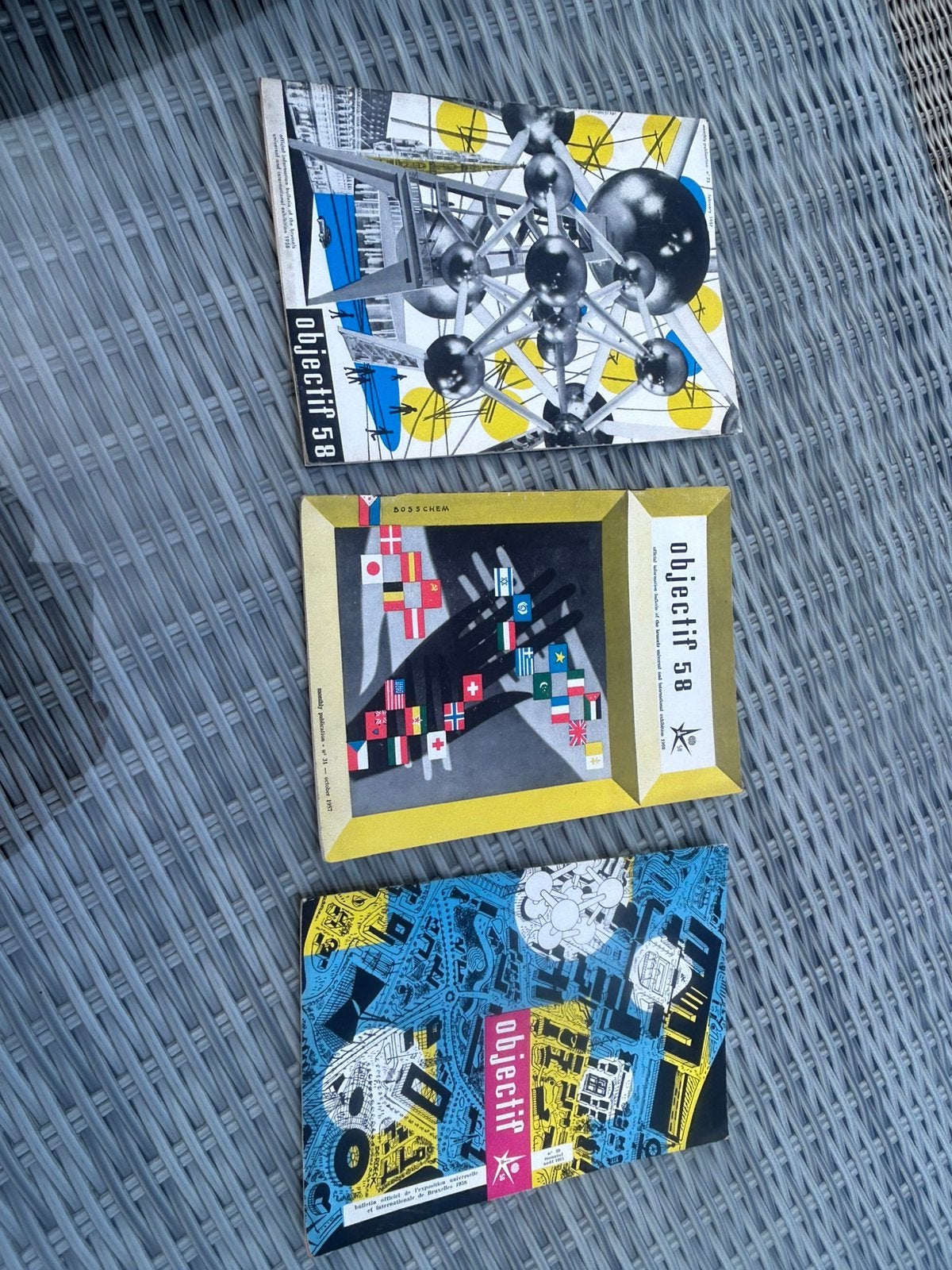 Revues de l'EXPO 1957, Collections, Enlèvement