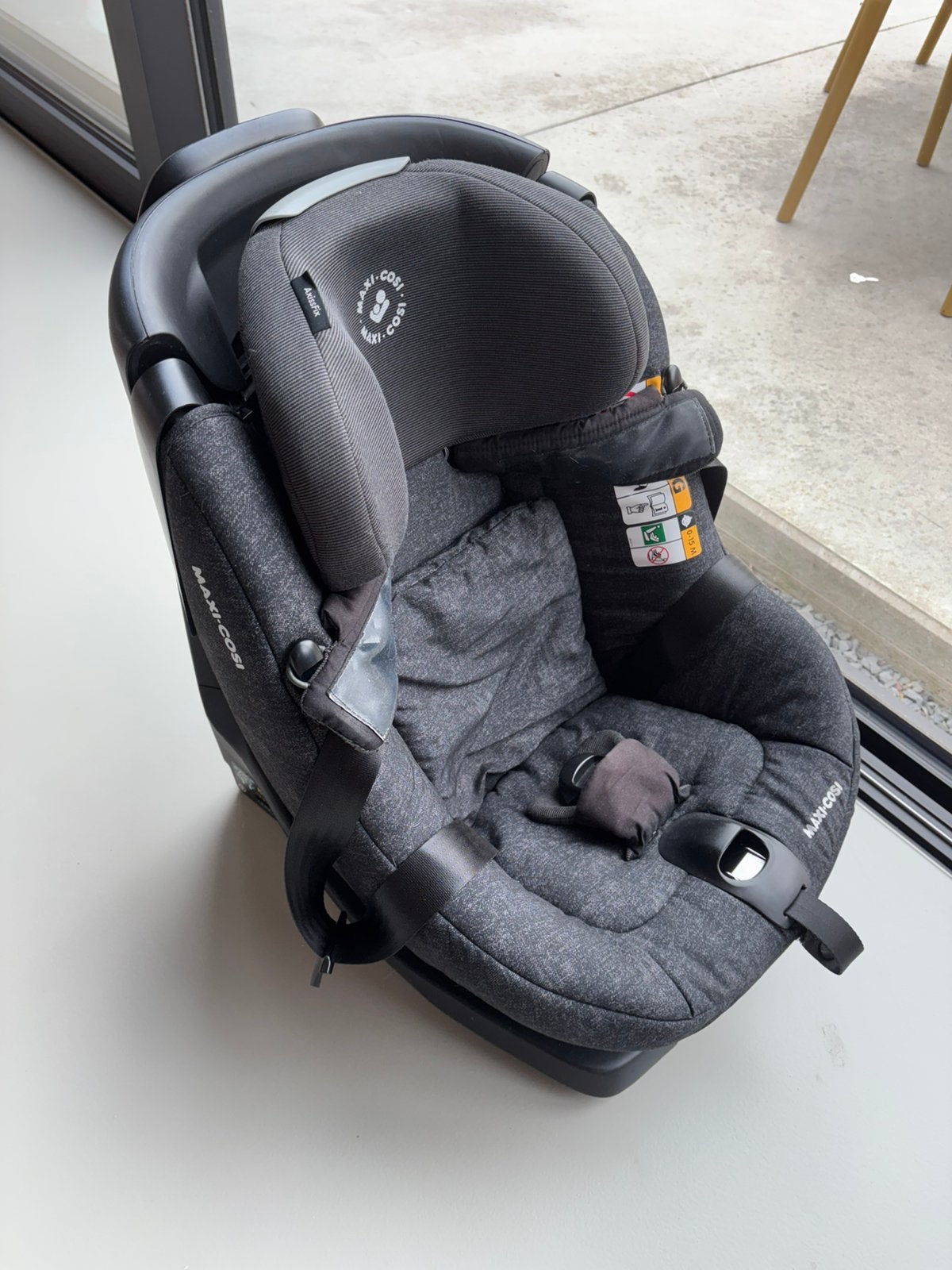 Autostoel Maxi Cosi draaistoel met isofix, Kinderen en Baby's, Autostoeltjes, Gebruikt, Maxi-Cosi, 0 t/m 18 kg, Isofix, Slaapstand