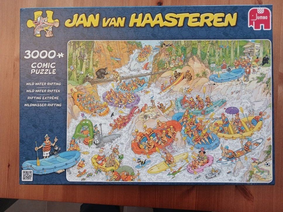 Van Haasteren 'wilde water raften' 3000 stukjes, Ophalen