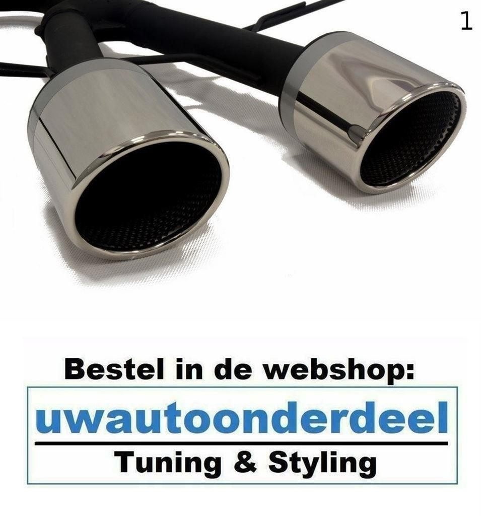 Uitlaat Demper R20 Look Geschikt voor Golf 6 GTI TSI DSG GTD, Verzenden