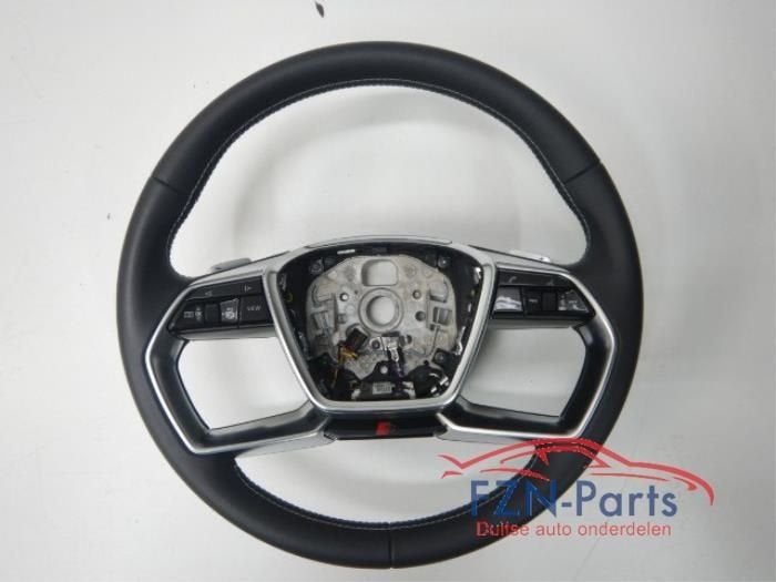 Audi A6 4K S-Line Stuur Leer MF+F1, Autos : Pièces & Accessoires, Enlèvement ou Envoi, Utilisé