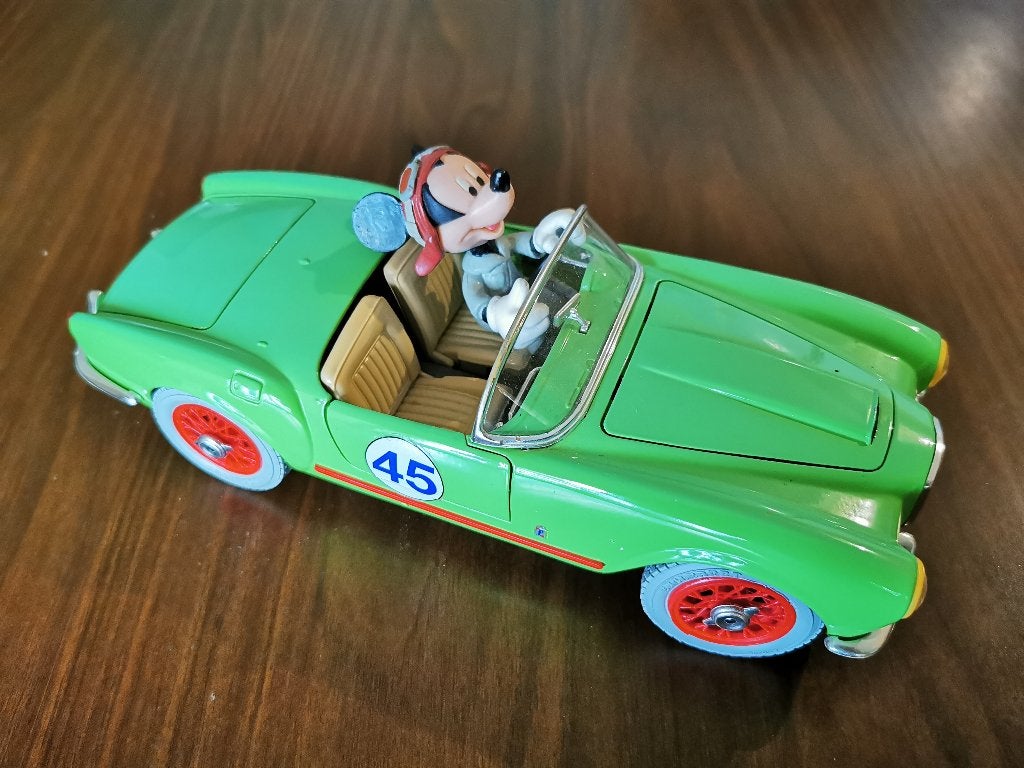 Mickey Mouse modelauto Bburago Lancia Aurelia B24 Spider, Enlèvement, Mickey Mouse, Utilisé, Autres types