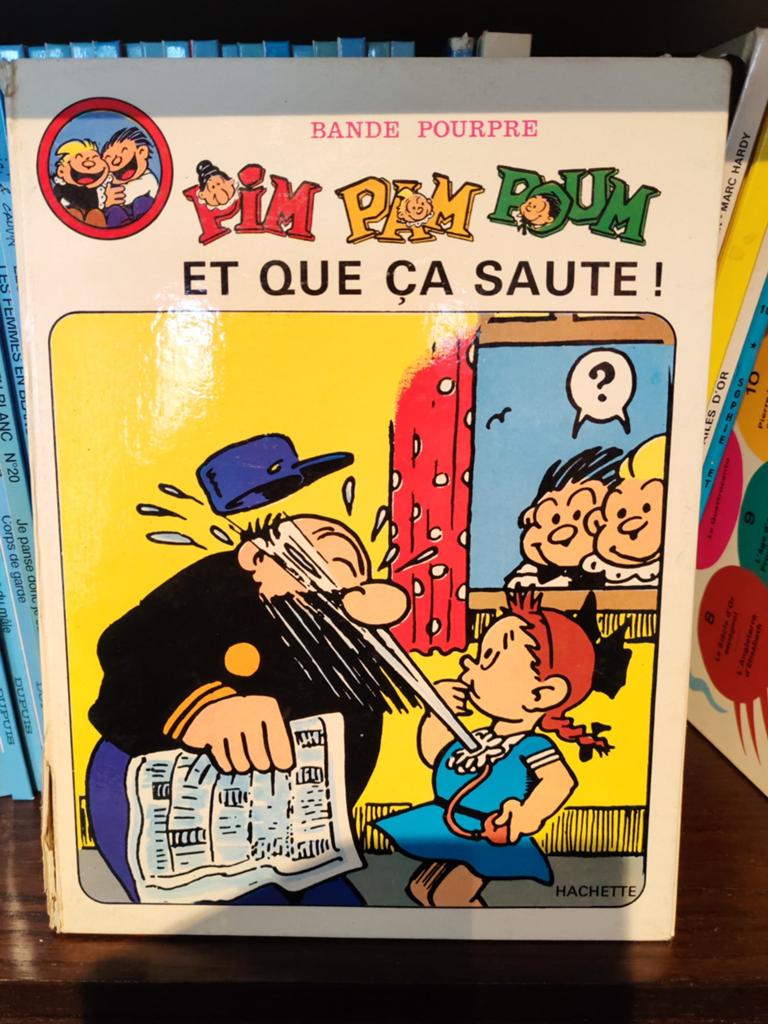 Pim Pam poum, Boeken, Ophalen