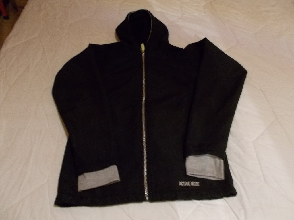 Veste noire "Active Mode" p/garçon, taille 158., Kinderen en Baby's, Ophalen, Zeeman, Trui of Vest, Zo goed als nieuw