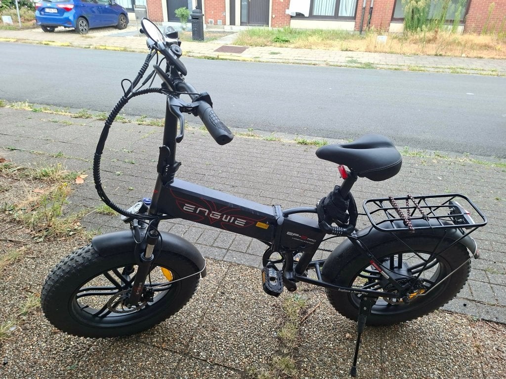 Fatbike Engwe E 2 pro zwart, Versnellingen, Zo goed als nieuw, Schijfrem, Ophalen