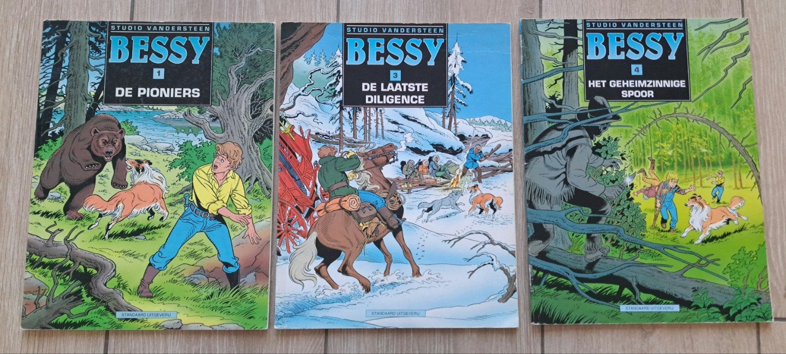 Lot strips: Studio Vandersteen  Bessy, Boeken, Ophalen of Verzenden, Gelezen