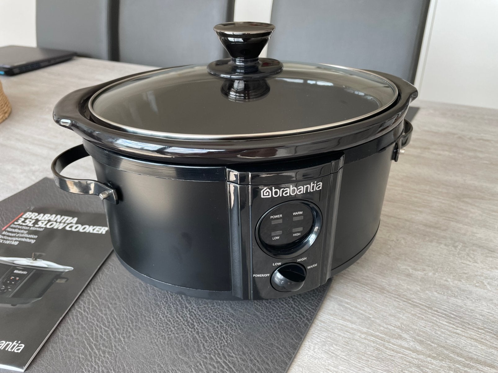 Brabantia Slow Cooker 3,5 liter – Zo goed als nieuw, Ophalen of Verzenden, Zo goed als nieuw