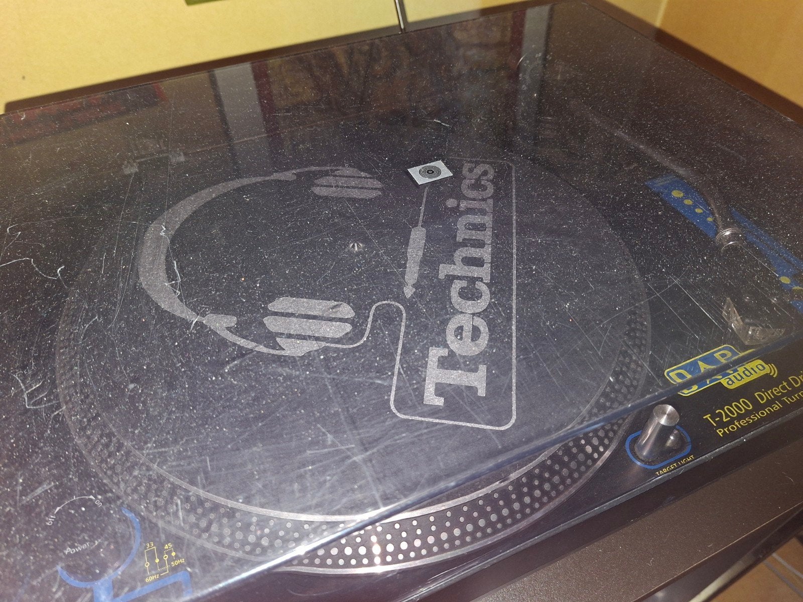 Dap audio T2000, Audio, Tv en Foto, Gebruikt, Pitch-regelaar, Platenspeler, Ophalen
