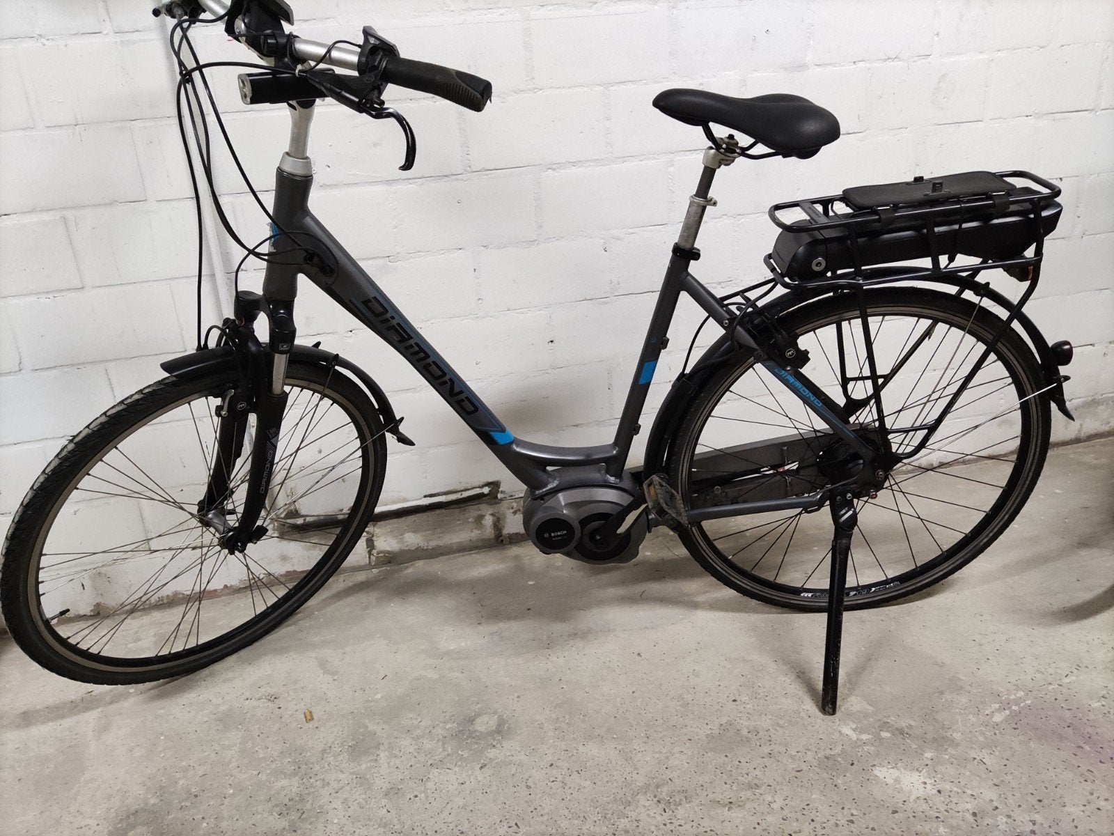 Diamant elektrische fiets met Bosch middenmotor – 41750 km, Vélos & Vélomoteurs, Vélos électriques, Enlèvement