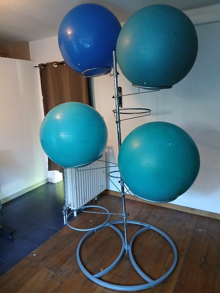 opbergrek voor gymballen, Sport en Fitness, Ophalen of Verzenden, Zo goed als nieuw