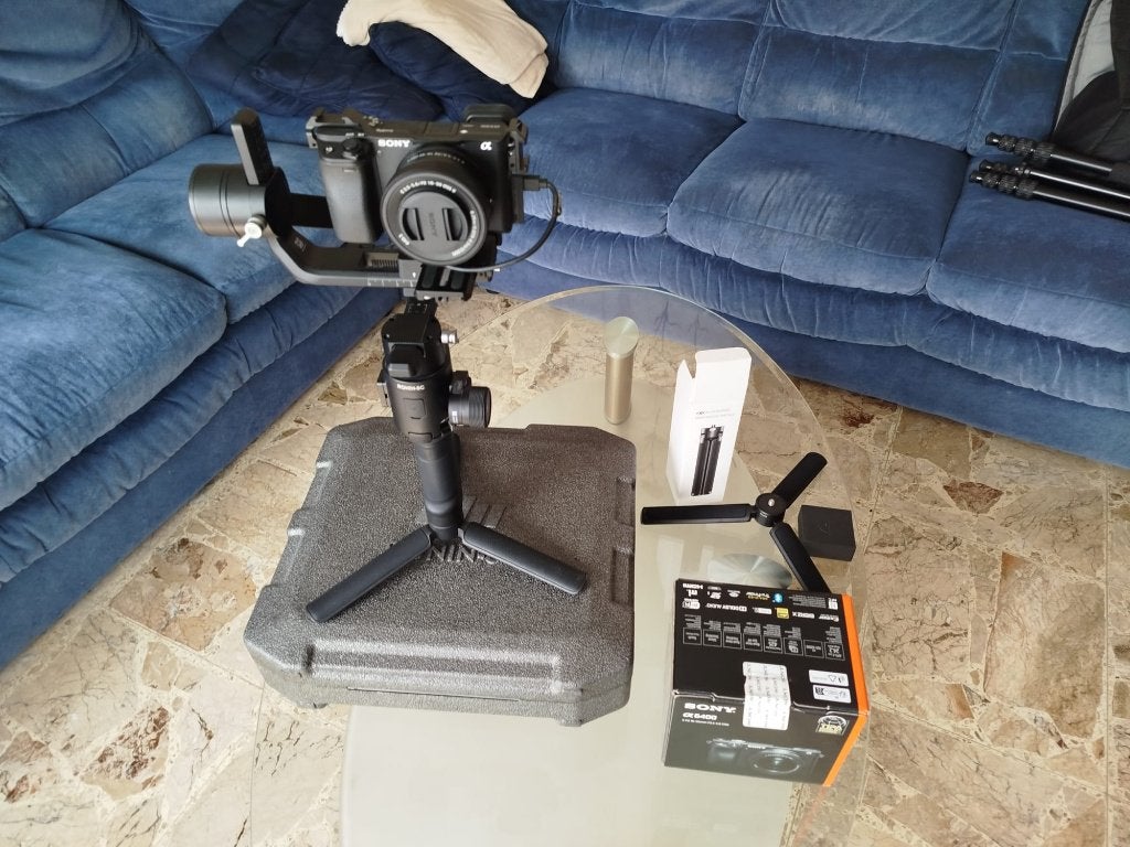 Videomakerset van Sony + DJI Ronin SC, Sony, Overige typen, Ophalen, Zo goed als nieuw