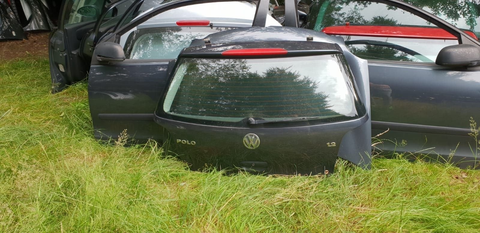 VW POLO ACHTERKLEP BJ 2002 2005, Gebruikt, -, Ophalen of Verzenden, Achter