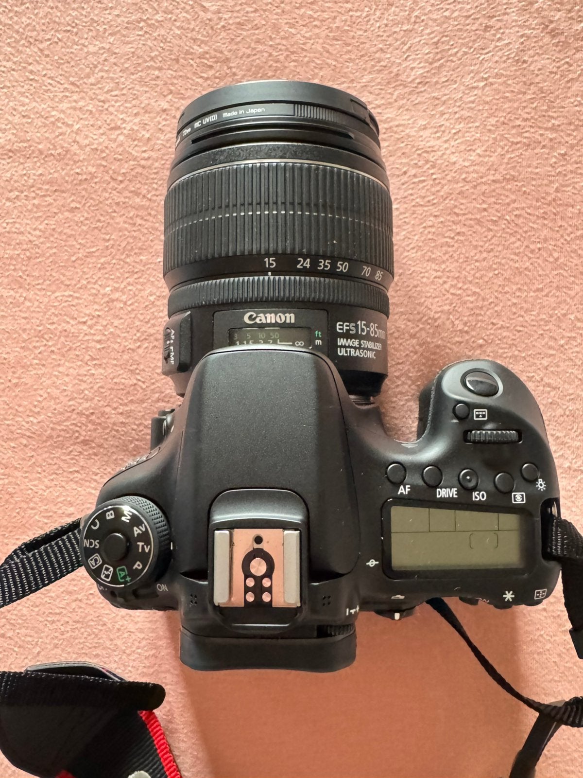 Canon EOS D70 + EFs 18-85  + 2 tassen, Audio, Tv en Foto, Ophalen of Verzenden, Zo goed als nieuw, Canon