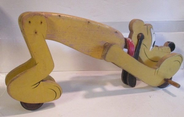 balançoire en bois originale Walt Disney Pluto 1959, Envoi