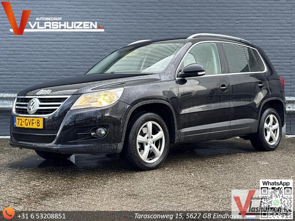 Volkswagen Tiguan 2.0 TDI Sport&Style 4Motion | Climate | Cr, Auto's, Volkswagen, Zwart, Zwart, Bedrijf, SUV of Terreinwagen