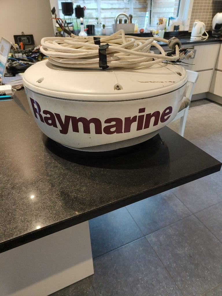 RADAR SCANNER  RAYMARINE, Ophalen of Verzenden, Zo goed als nieuw, Radar