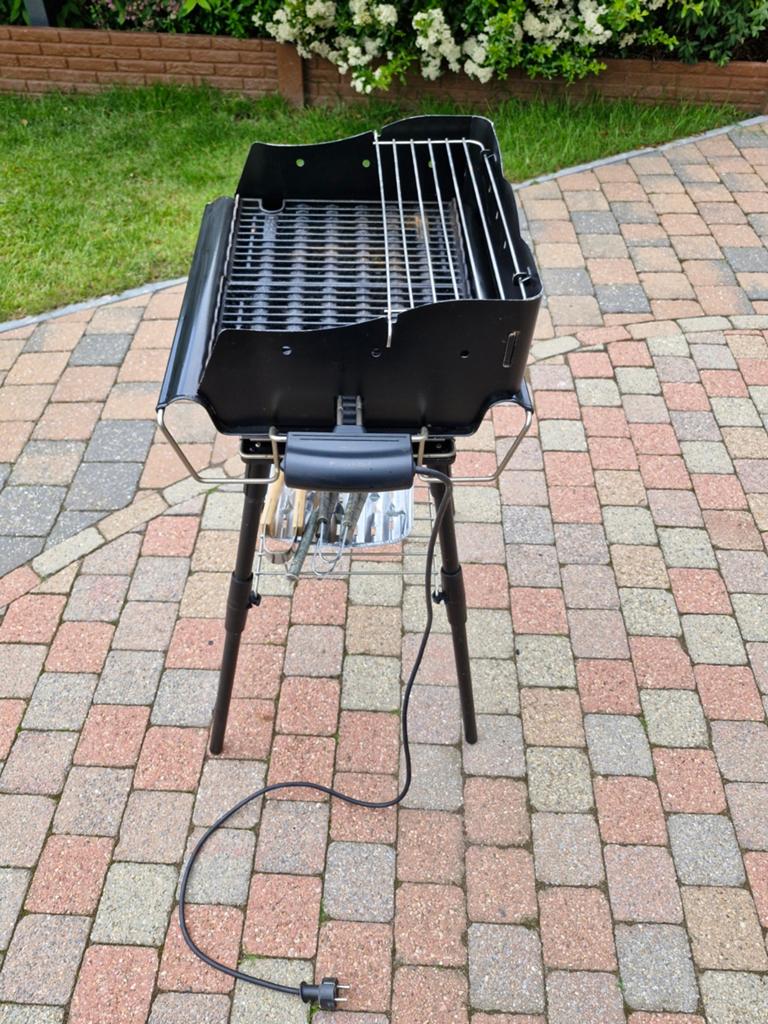 Elektrische Philips bbq 2100w, Ophalen, Gebruikt, Zie foto