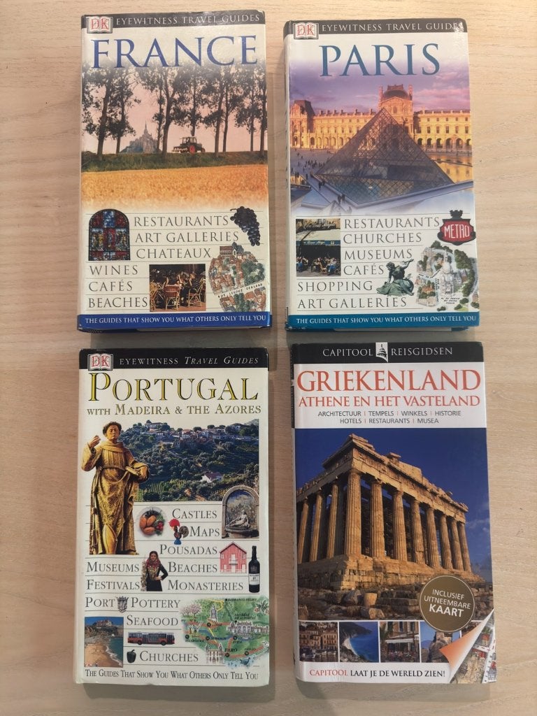 Capitool reisgidsen: Griekenland, Paris, France, Portugal, Boeken, Capitool, Europa, Ophalen of Verzenden, Zo goed als nieuw
