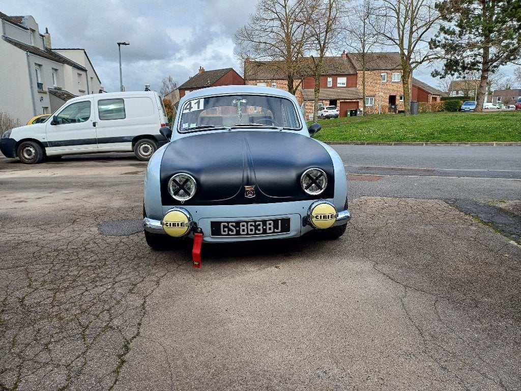 Renault Dauphine 1959 doe een bod, Achterwielaandrijving, Overige modellen, 4 cilinders, Blauw