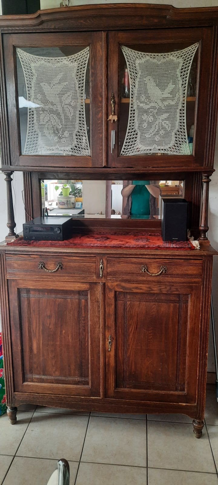 antieke kast, Ophalen