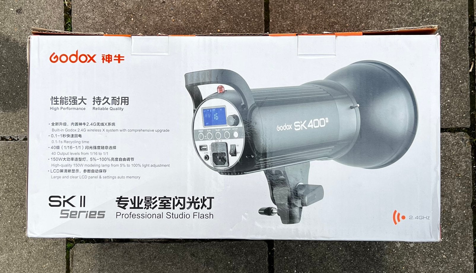 Nieuwe Godox SK400II fotoverlichting + studioflitsset!, Ophalen, Nieuw
