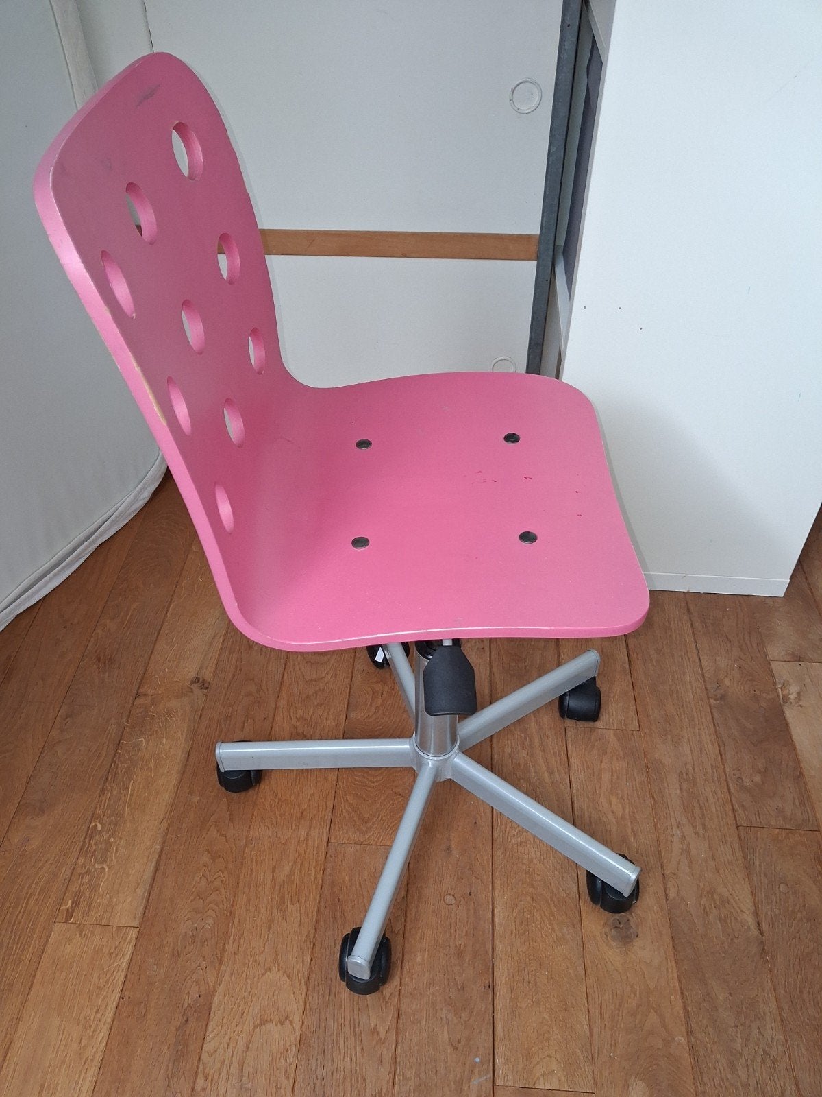 roze ikea bureaustoel meisje, Huis en Inrichting, Ophalen, Gebruikt, Roze, Bureaustoel