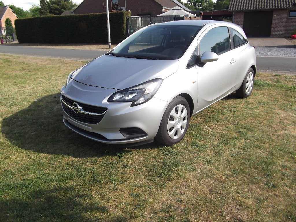 Opel Corsa 1.4 Benzine Automaat (3 d)Airco,Euro 6, Autos, Opel, Argent ou Gris, Achat, Euro 6, Noir