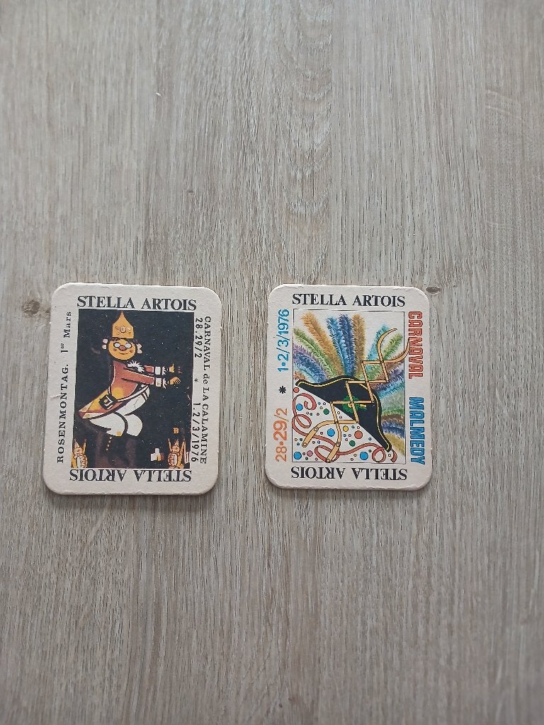 oude viltjes stella artois, Verzamelen, Biermerken, Ophalen of Verzenden, Zo goed als nieuw, Viltje(s), Stella Artois