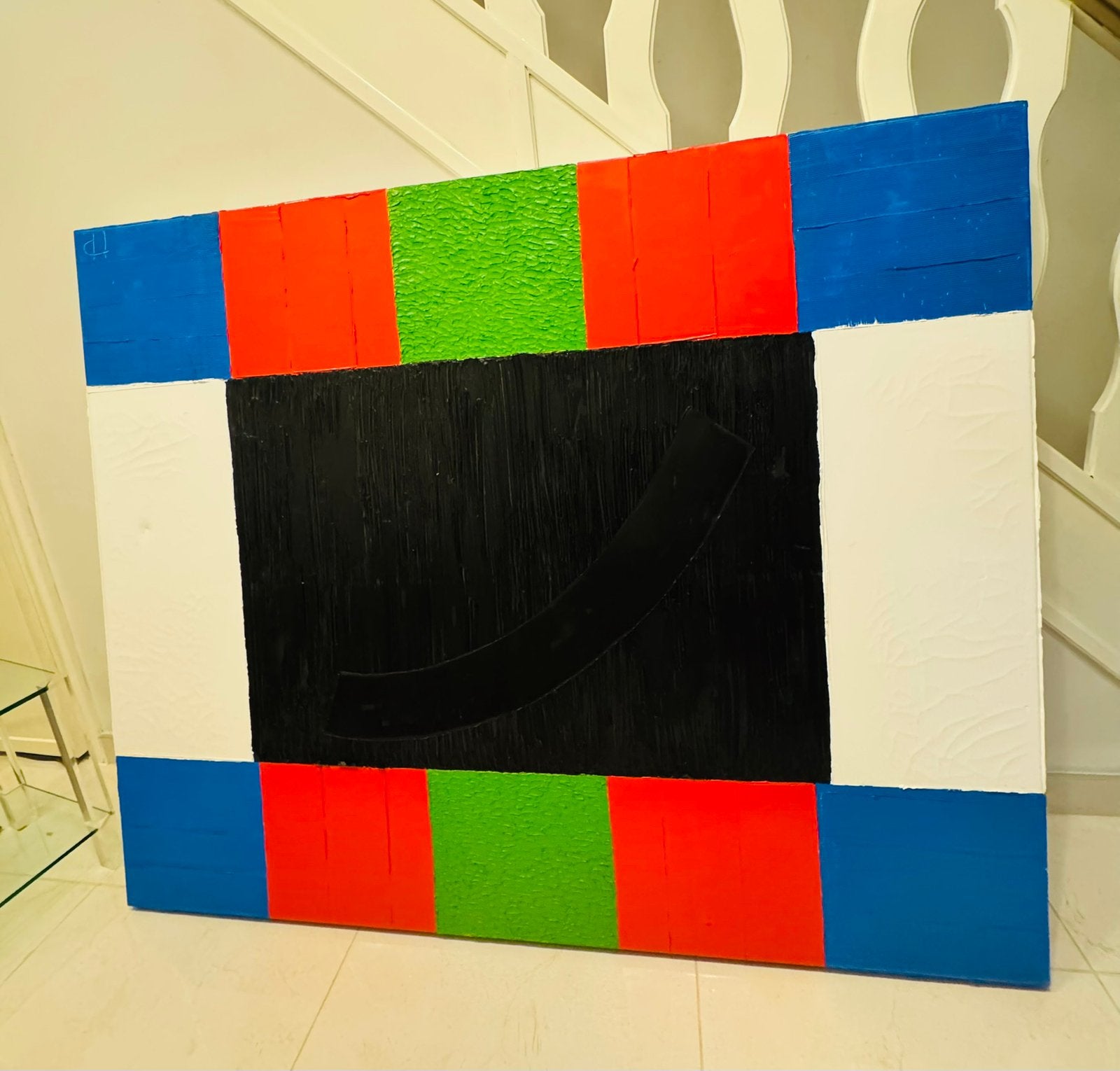 Grande peinture sur toile 160cmx130 cm, Enlèvement ou Envoi