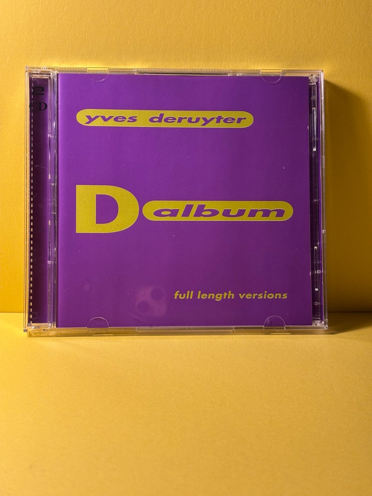 Yves deruyter - D-album - full length versions  / zeldzaam, Cd's en Dvd's, Cd's | Dance en House, Verzenden, Zo goed als nieuw
