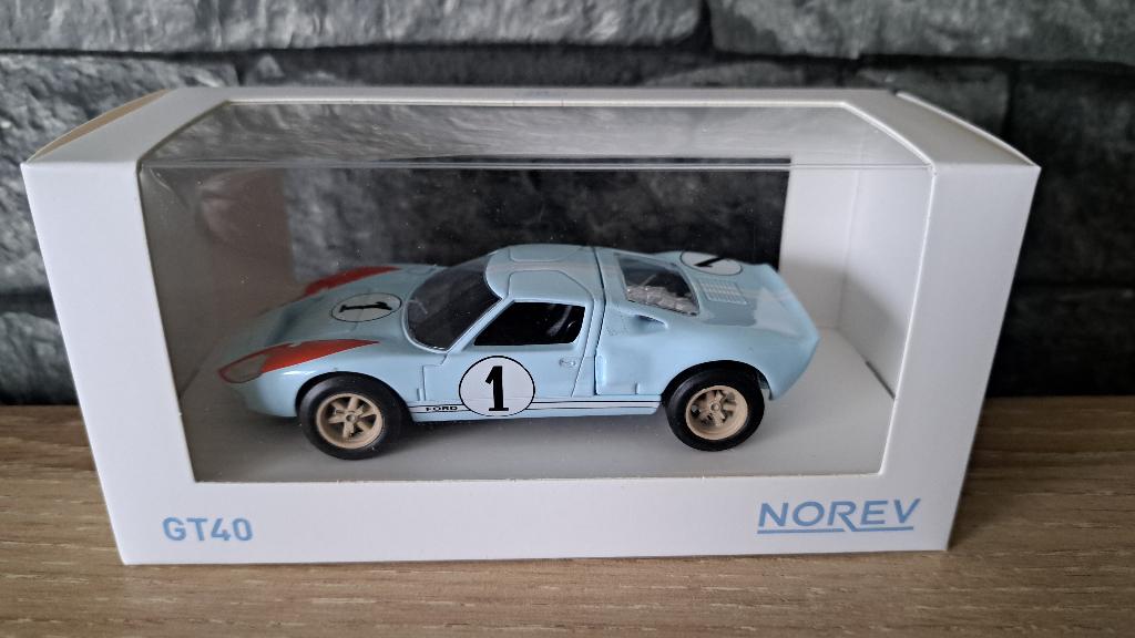 Ford GT40 1/43éme, Neuf, Enlèvement ou Envoi, Voiture, Norev