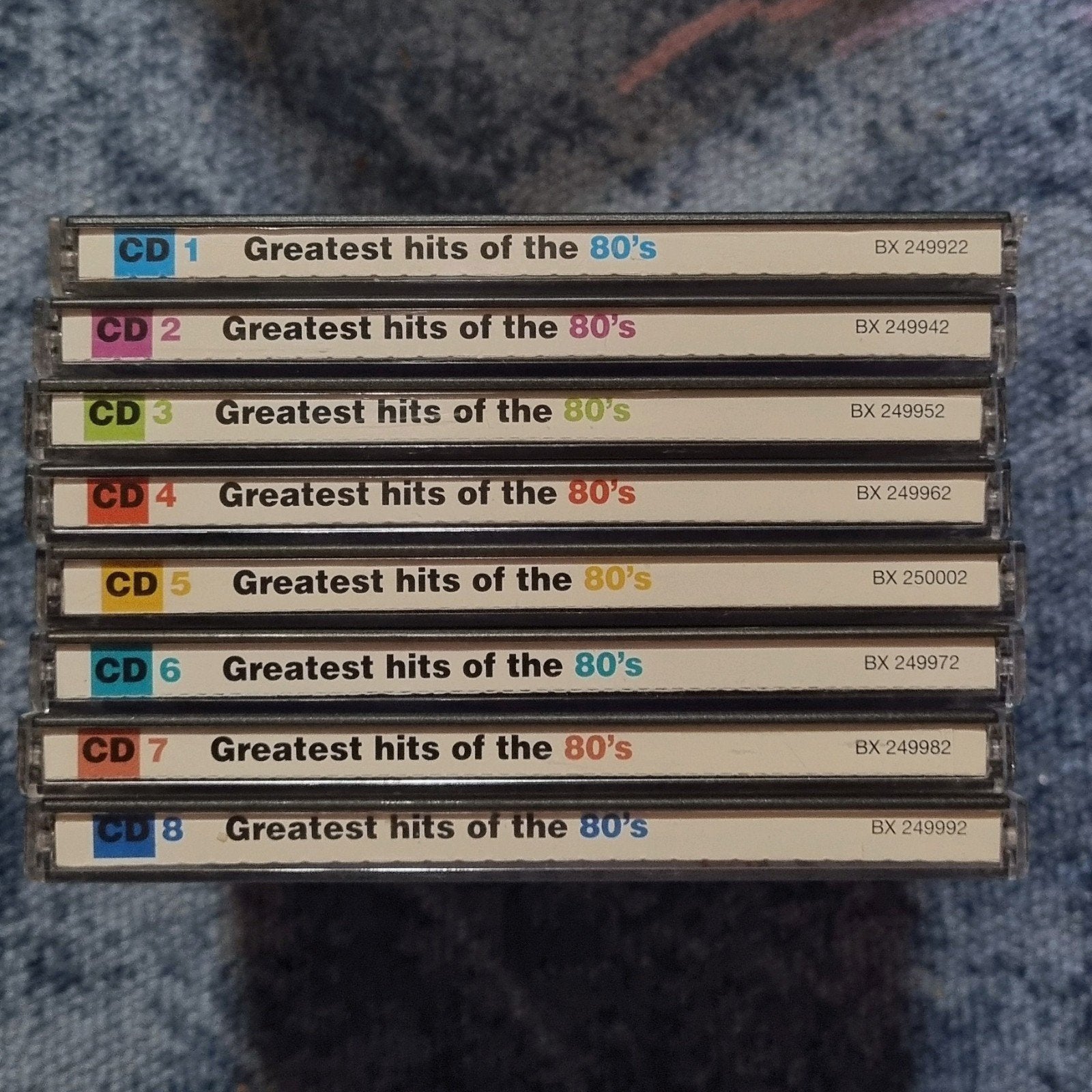 Cd - collectie Greatest hits of the 80´s, Ophalen