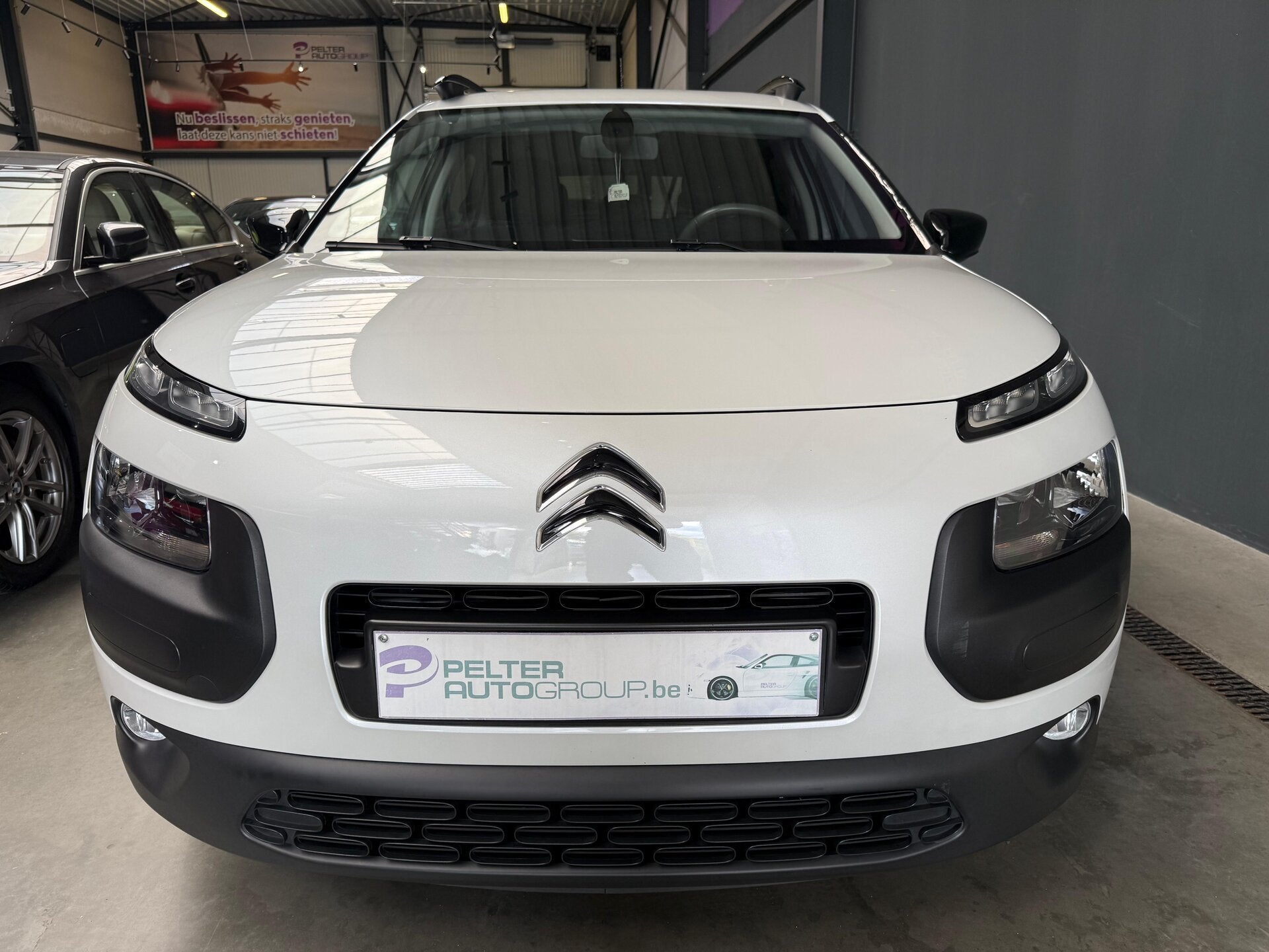 Citroen C4 Cactus 1.2i PureTech Automaat GPS Camera Trekhaak, Auto's, 1199 cc, 0 kg, Wit, Bedrijf