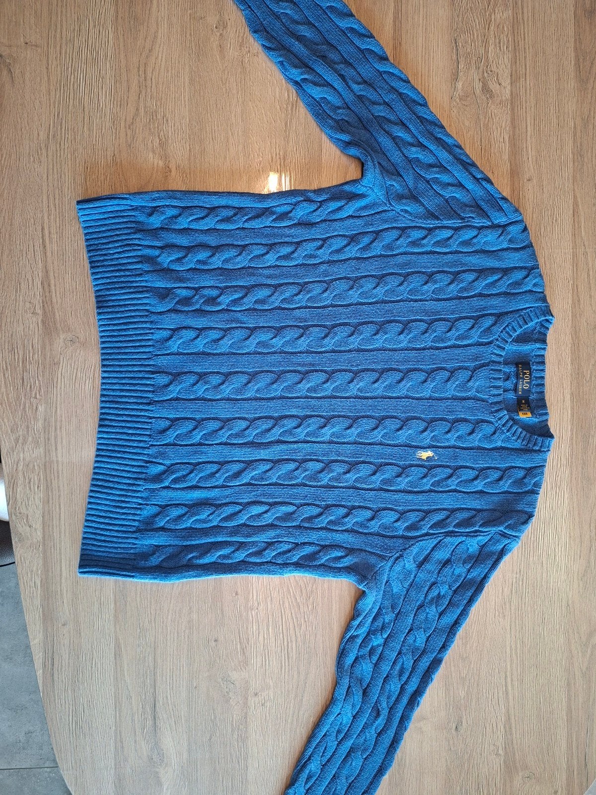 Pull en maille Polo Ralph Lauren, Enlèvement ou Envoi, Ralph Lauren, Comme neuf, Bleu