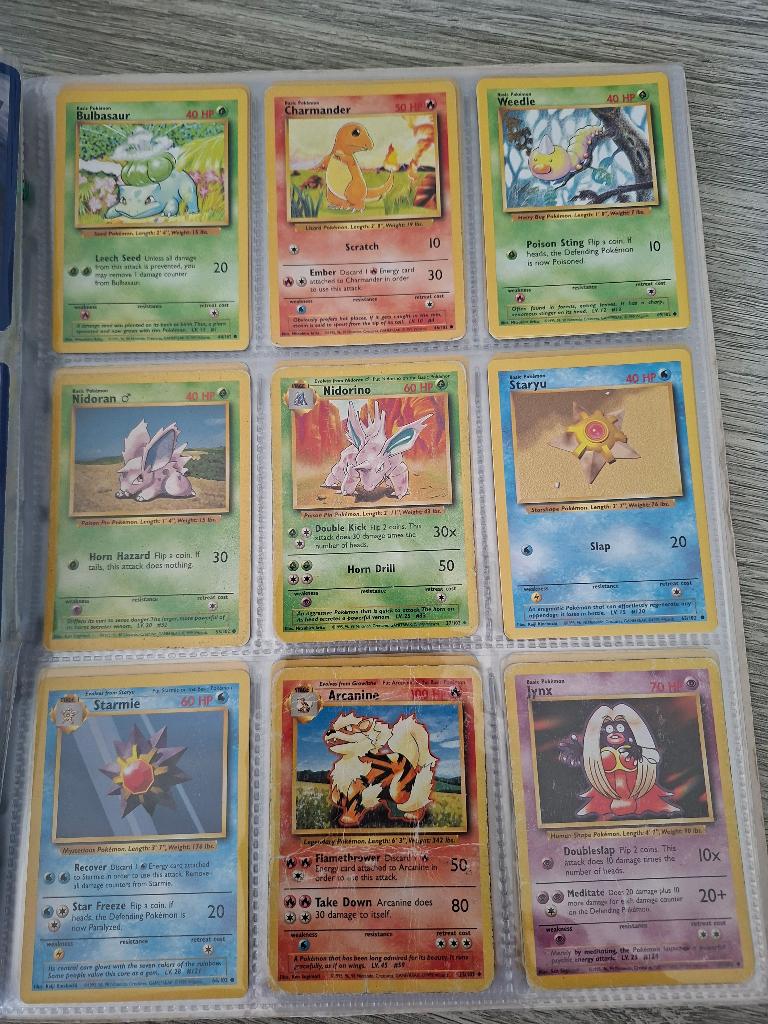Vintage Pokémon - Base set/Fossil/Jungle ENG, Enlèvement ou Envoi, Utilisé, Plusieurs cartes